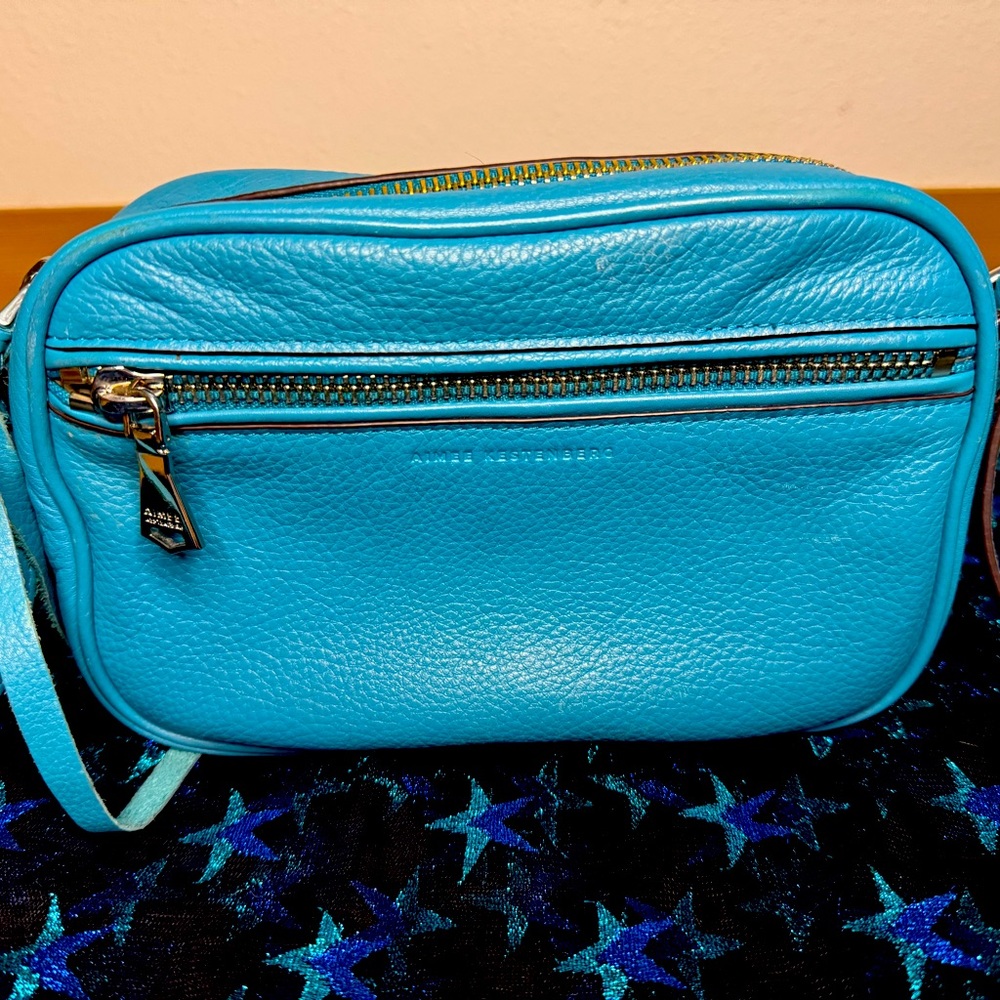 Aimee Kestenberg Mini Leather Crossbody Bag!!